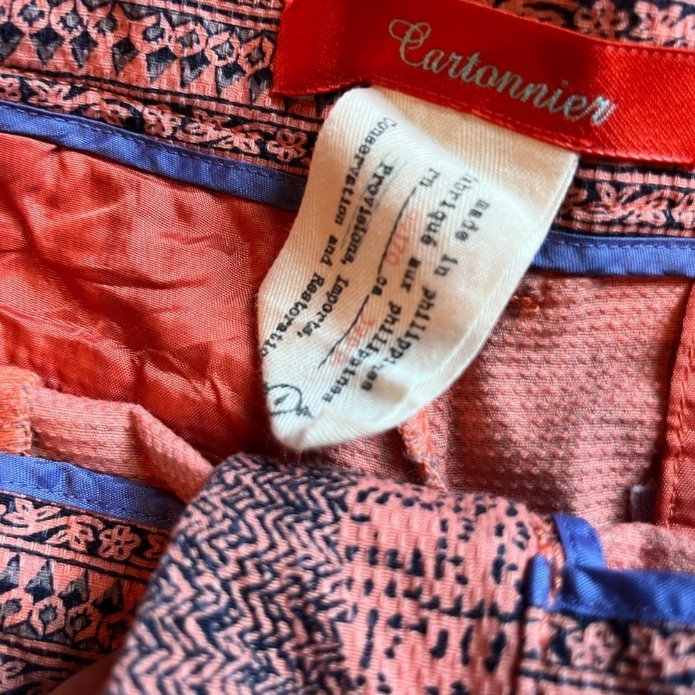 Anthropologie Cartonnier button side Shorts Size 4 - Picture 2 of 3